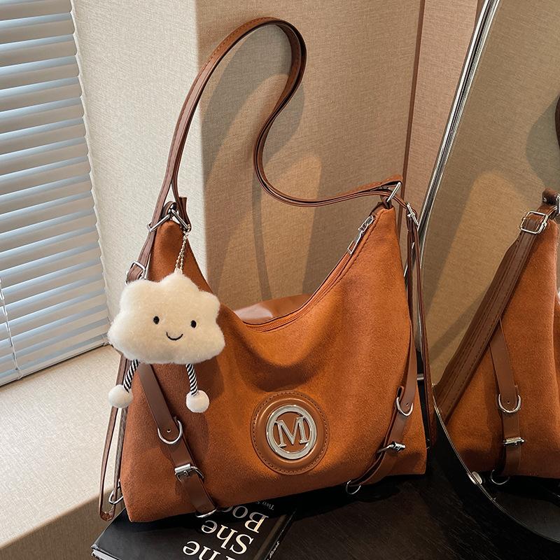 Crossbody Bag New Versatile Tote Bag Multifunctional Backpack Large Capacity Commuting Women's Bag