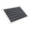 15W Solarpanel Flexibles Polykristallines Silizium Tragbares Solarpanel Ladegerät für Handy Autobatterie