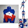 Stunning Avengers Superhero Captain Costume With Exquisite Workmanship For Adults