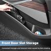 Car Door Side Storage Box TPE Front Rear Car Door Slot Organizer Tray Organizer Interior Accessories For BMW X5 G05 -2025