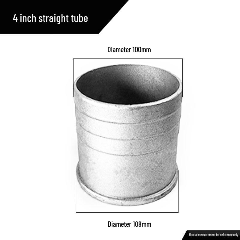 Gasoline Engine Water Pump Complete Accessory Set: Self-Priming Pump with 2/3/4 Inch Aluminum Connector, Straight Pipe, and Flat Washer.