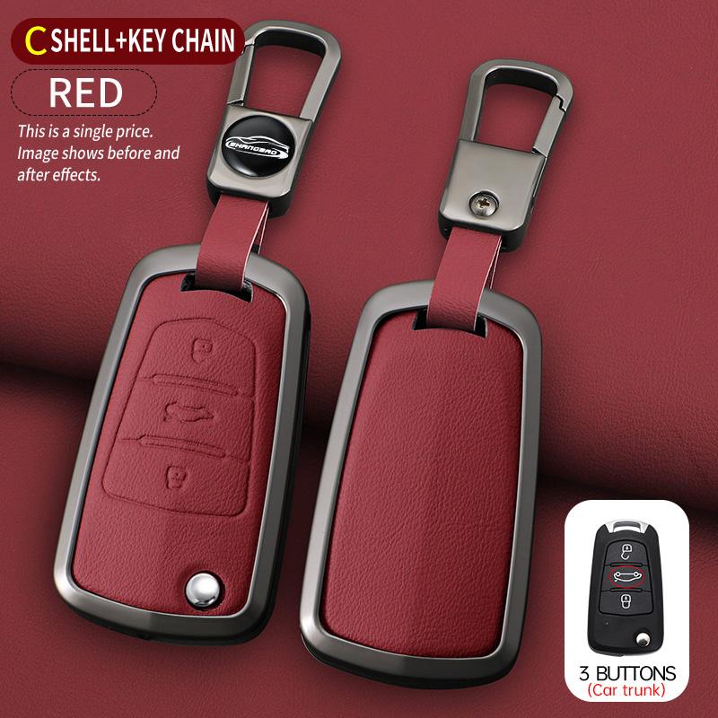3 Buttons Car Remote Key Case Cover Shell For Great Wall Wingle 5 6 3 7 Voleex C30 Steed Haval Gw Hover H5 Key Cover Accessories