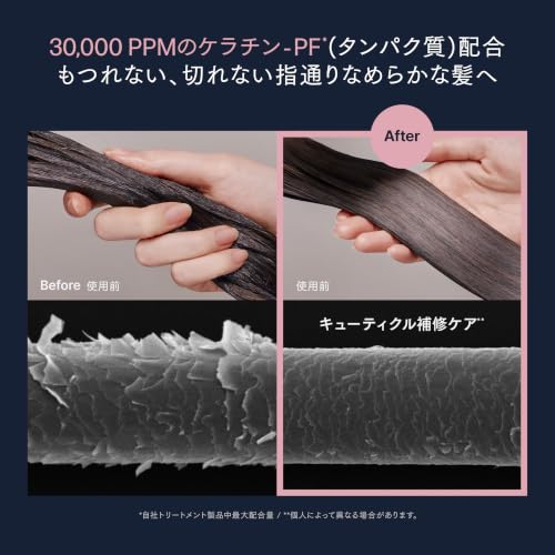 UNOVE Deep Damage Treatment EX Hair Pack Care Rinse-off In-bath (207ml Tender Bloom)