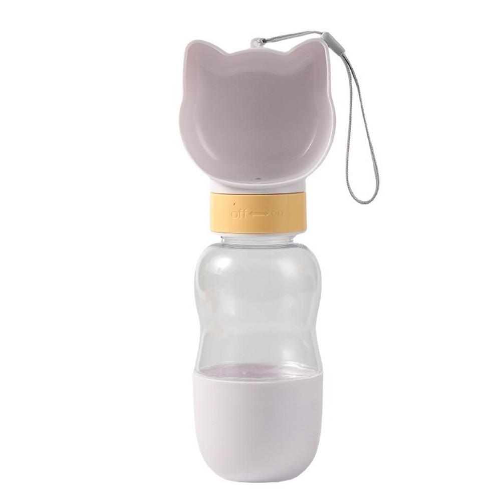 Leak-proof Cat Ear Shaped Pet Water Bottle Water Bottle Dispenser  Outdoor Activities