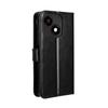 For ZTE Blade A35e PU Leather Case with Strap Crazy Horse Texture Phone Wallet Cover