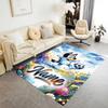 Bluey Soccer Adventure Personalized Text Floor Mat Perfect for Entryway Outdoor Playrooms Dining Room Antislip Carpet Decorate Offices