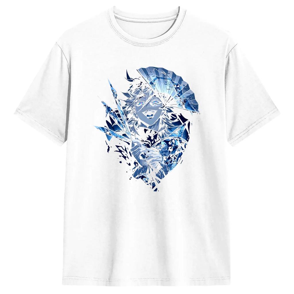Harajuku TShirt Summer Anime Douma Upper Trending T Shirts 100 Cotton Tshirt for Unisexs Y2K Retro Print Short Sleeve Tops