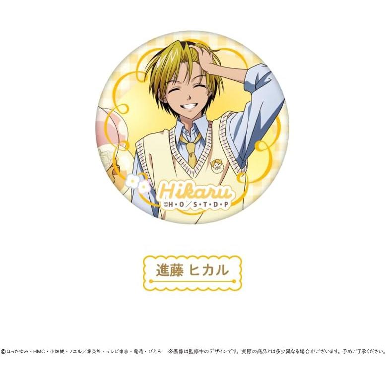 Hikaru no Go TV Anime "Hikaru no Go" Glitter Can Badge Party Ver. Set of 6