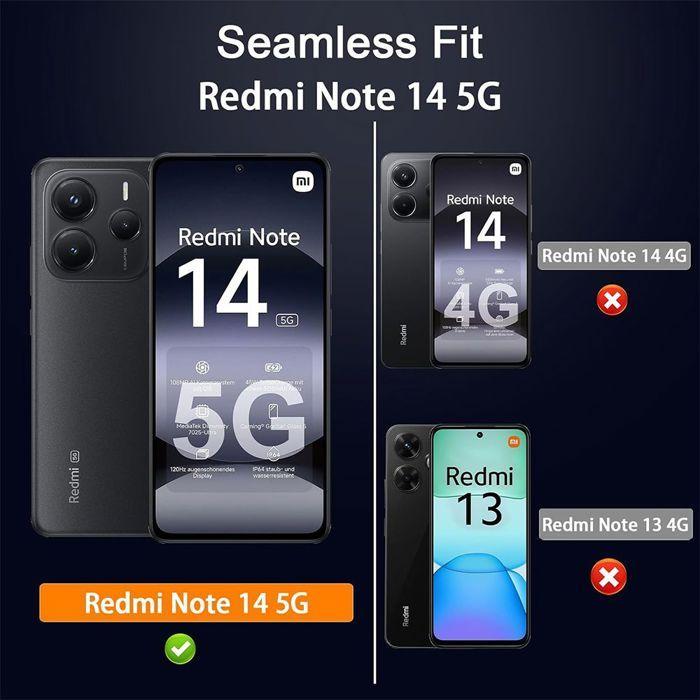 Protective Film - Xiaomi - Redmi Note 14 5G - Tempered Glass - Shockproof - Anti-scratch