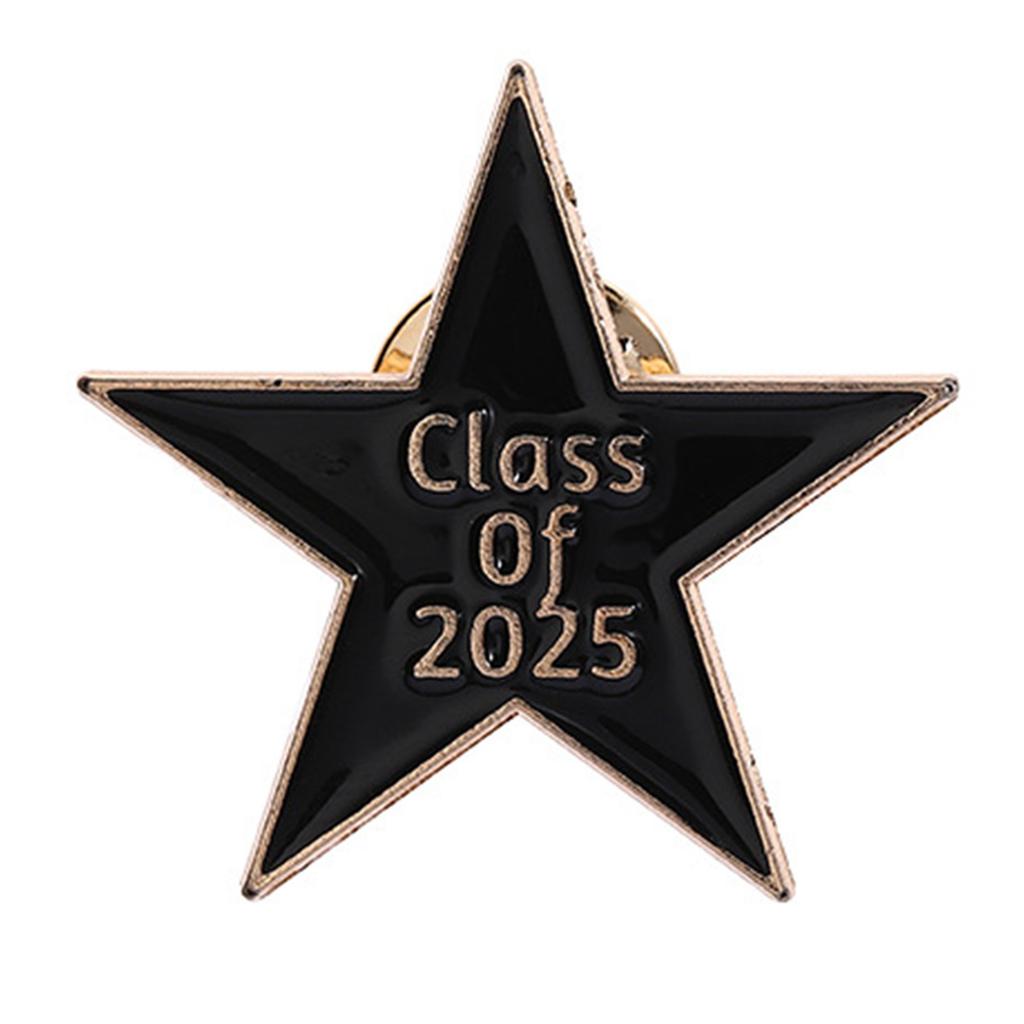 Graduation Cap Brooch Set Elegant Alloy Hat Lapel Pins Graduation Hat Pin For 2025 Graduate Women Celebrations