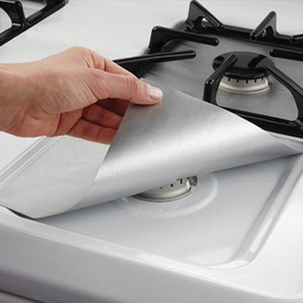 Gas Protector Stove Mats Reusable And Heatresistant For Clean And Kitchens Tidy