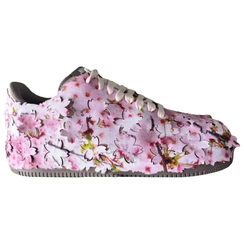 Nike Zapatillas para Hombre Nike Air Force 1 Low Premium Flores de Primavera Multicolor Malta Rosa Claro Suave Partícula Rosa Malva Gris IQ3472-298
