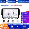 Inteligentne 7862 Autoradio Android 14 Carplay Radio Samochodowe Stereo dla Honda Civic 2016 2017 2018 Odtwarzacz Multimedialny Nawigacja GPS 2Din 4G Audio