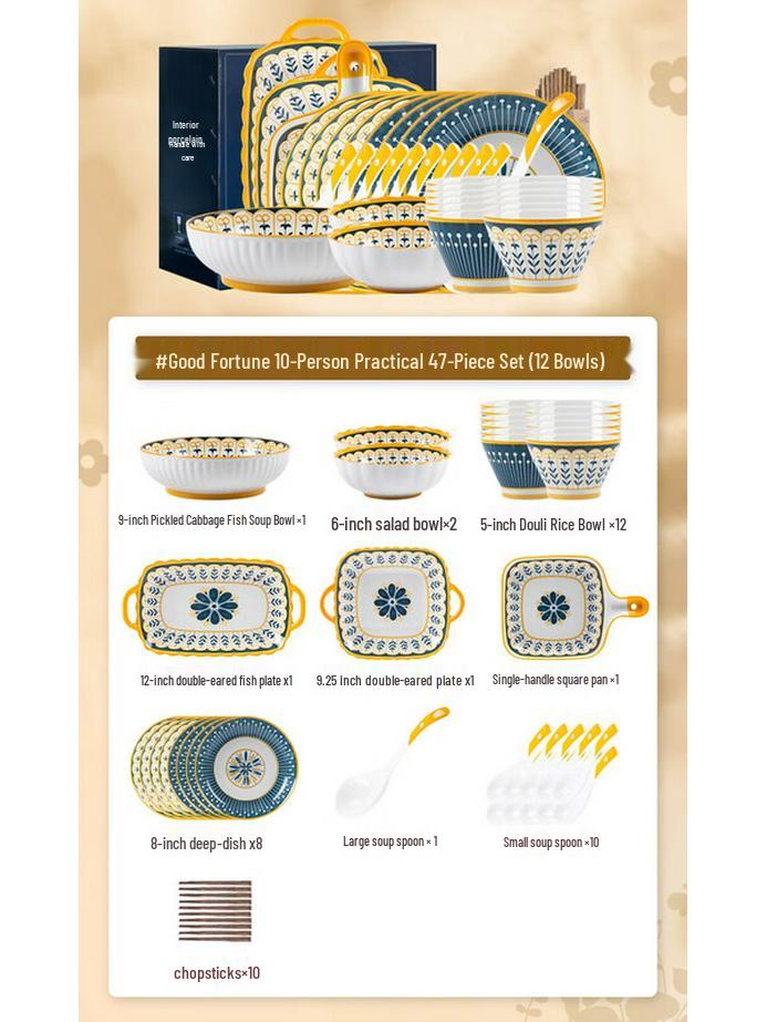 Mode Lanka Japanese Ceramic Dinnerware Set
