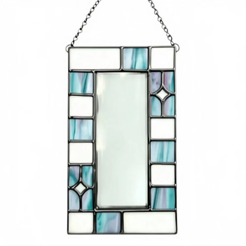 Rectangular Photo Frame Suncatcher Acrylic Window Suncatcher Wall Hanging Decor