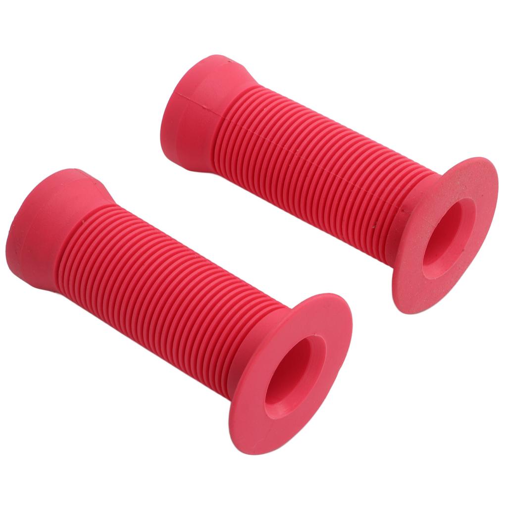 Children S Bicycle Grip Non Slip Waterproof Bike Handlebar Grips for Children S Bicycle(Red )