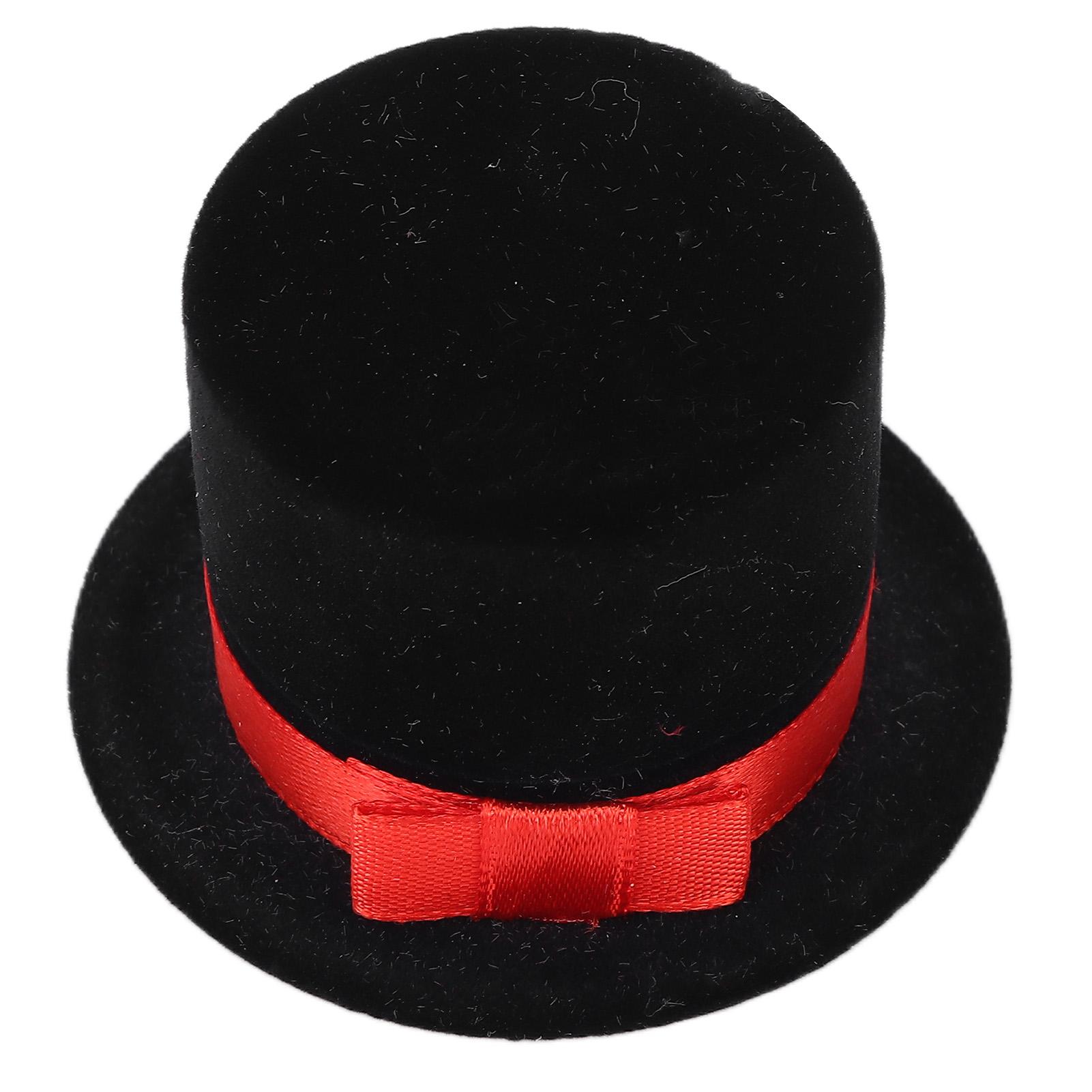 Кольцо Ювелирная коробка Персонализированная Джазовая шляпа Кольцо Серьги Ожерелье Ювелирная упаковка Коробка для хранения