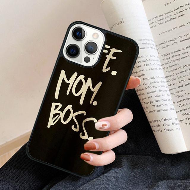 Wife Mamma Boss Phone Case Cover For iPhone 17 Air 16 15 14 Plus for Apple 16 11 12 13 Pro Max Coque
