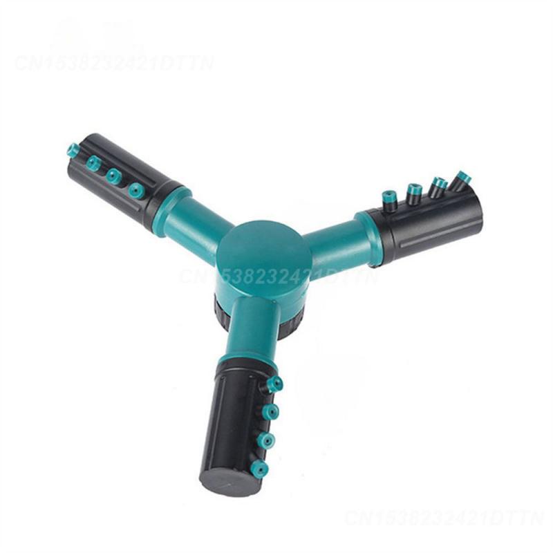 1~5 Pezzi Irrigatori a Spruzzo per Prato Stabile ABS Tre Punte Irrigatore da Giardino Ugello a Tre Punte