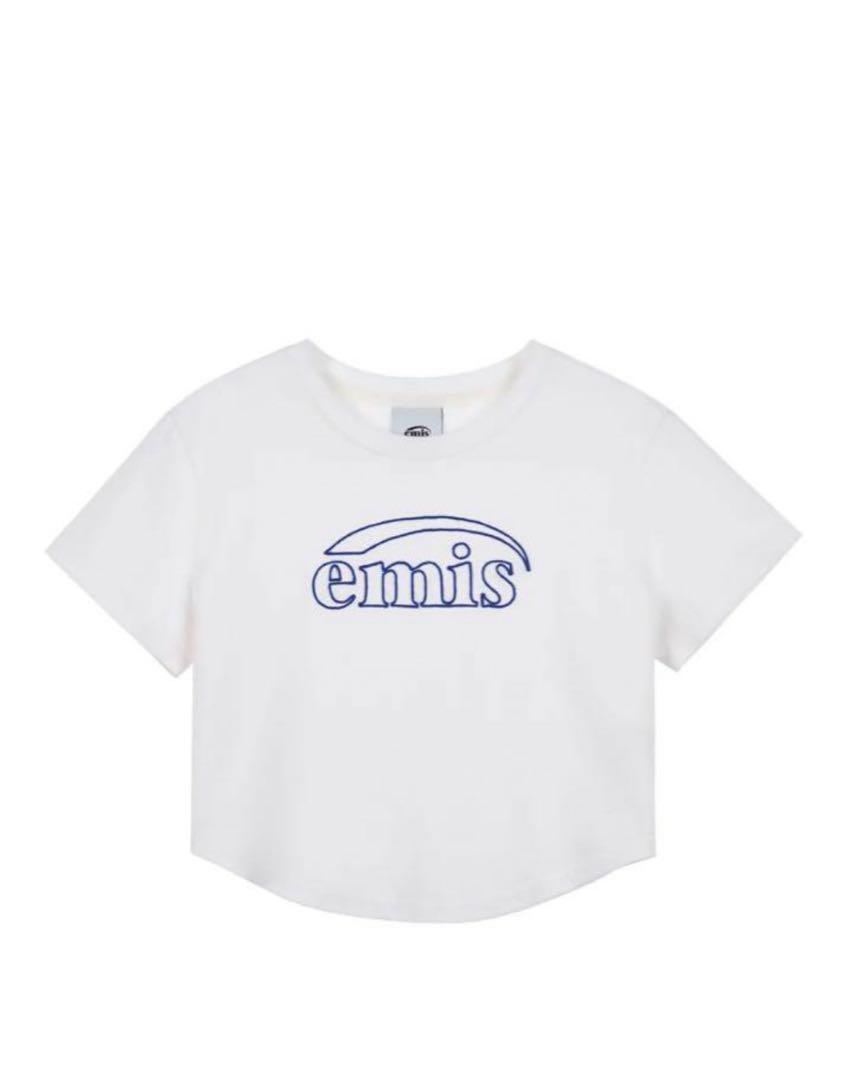 

[USED] emis logo cropped T-shirt (Korea exclusive)