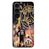 Coque de téléphone - MANIACASE - Samsung Galaxy S26 Plus - Silicone TPU - Motif Neymar Mbappé Noël - Noir