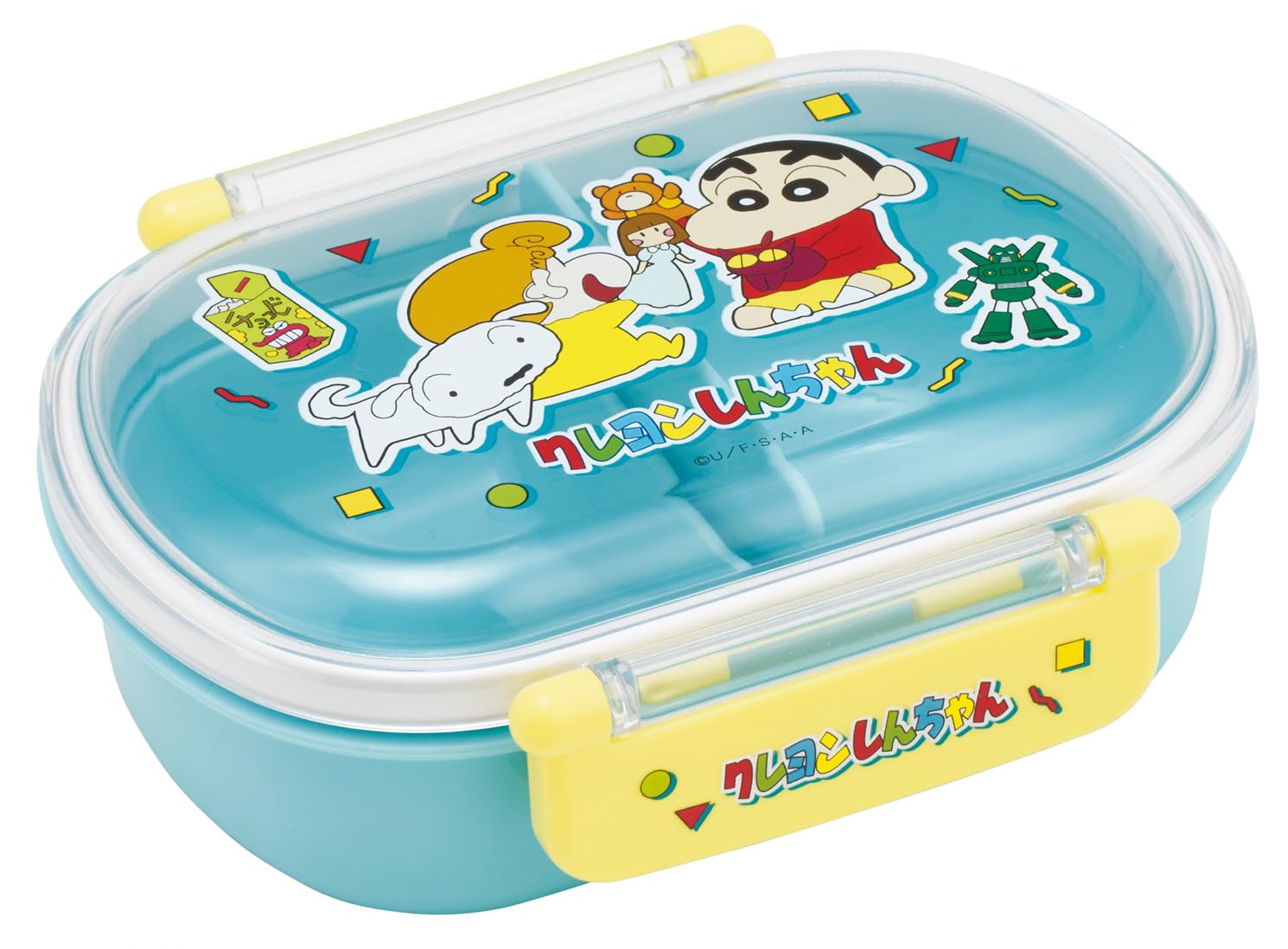 Skater Bento Fluffy Serving Single Made in Dishwasher and Microwave Crayon Boys and Kids Box Capacity Tier 360ml Japan Safe Shin-chan 26 4300₽