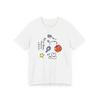 Korean Cute Cartoon Graphic Tee Women Harajuku Aesthetic Short Sleeve T-shirt Casual Loose Summer Top