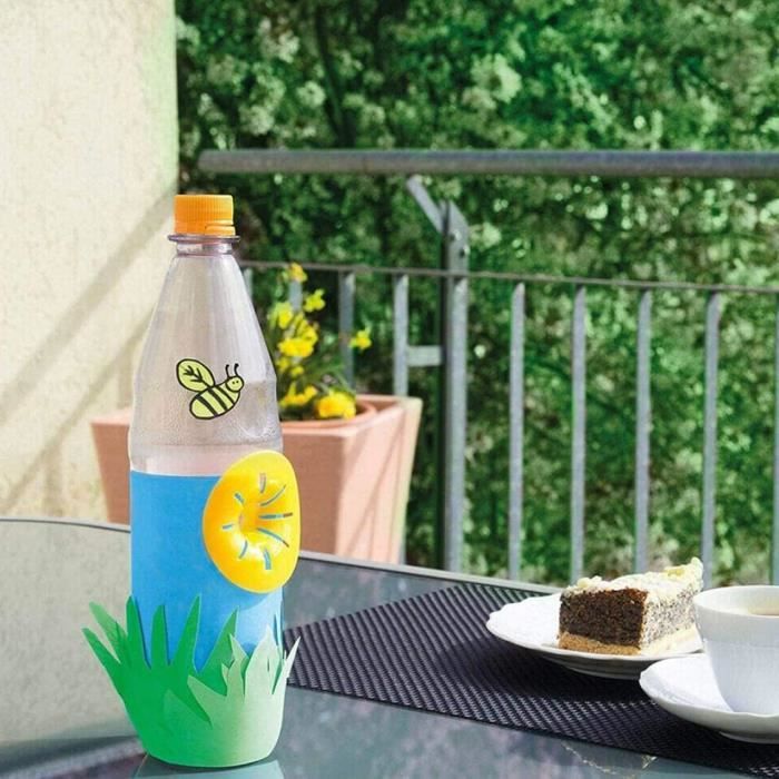 Piège De Guêpe Catcher D'abeilles Pièges Hornets Catcher De Bouteille Piège En Entonnoir Jaune Pour Les Abeilles Hornet, 10 Pcs