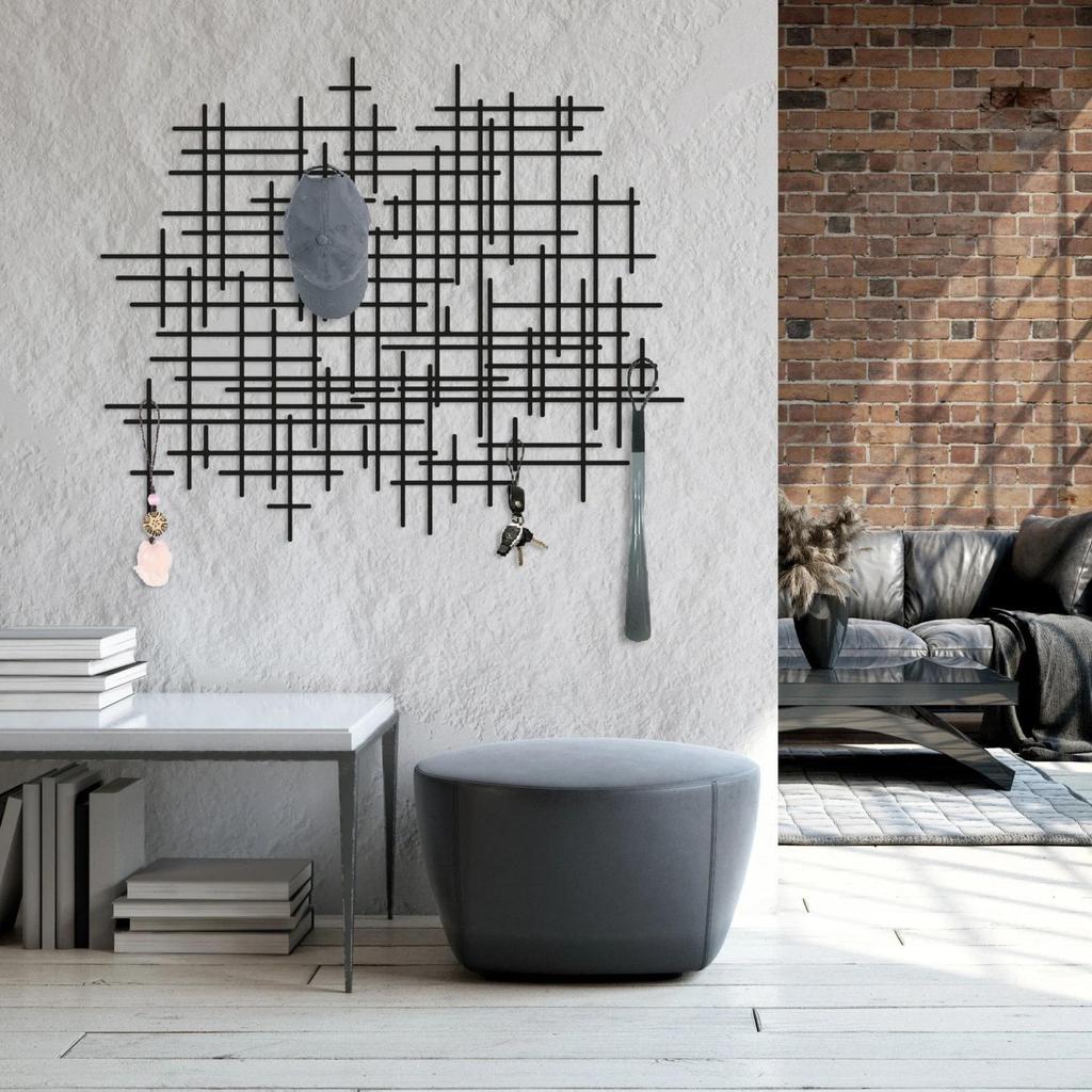 Song Dynasty-inspired Metal Wall Hook for Entryway