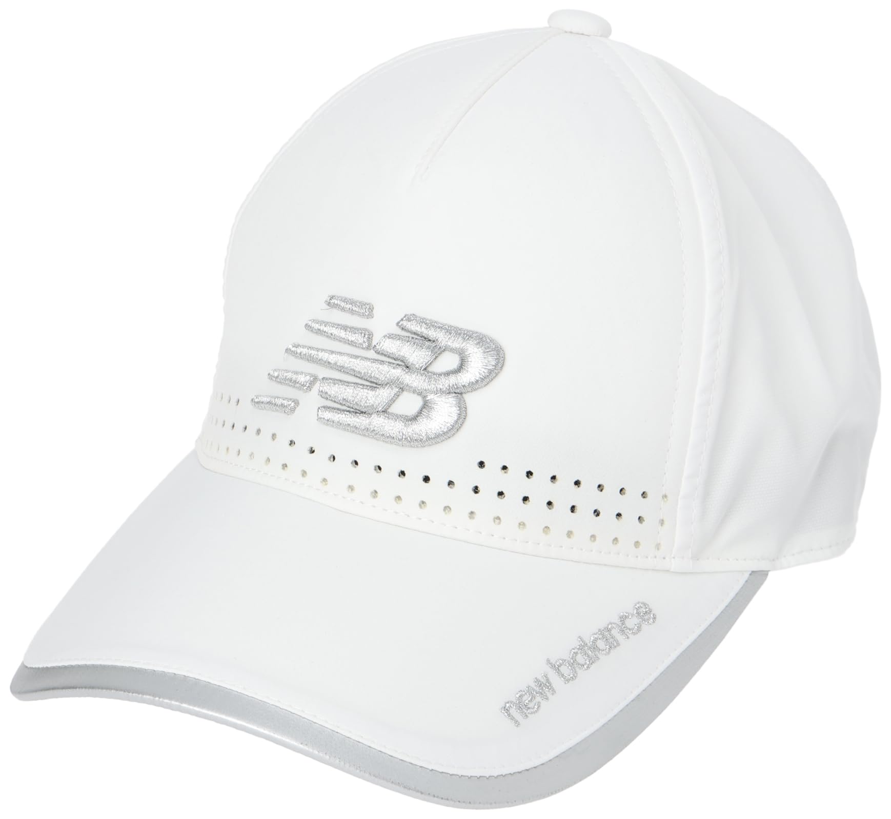 

Кепка для гольфа, размер FR [New Balance] женская (КУЛМАКС: Впитывает пот, быстросохнущий, регулируемый) / 012-4187513 030_Белый