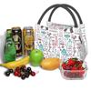 Doctors Nurse Print Cooler Bag Waterproof Oxford Cloth Portable Thermal Insulated Lunch Bags for Women Convenient Food Bags