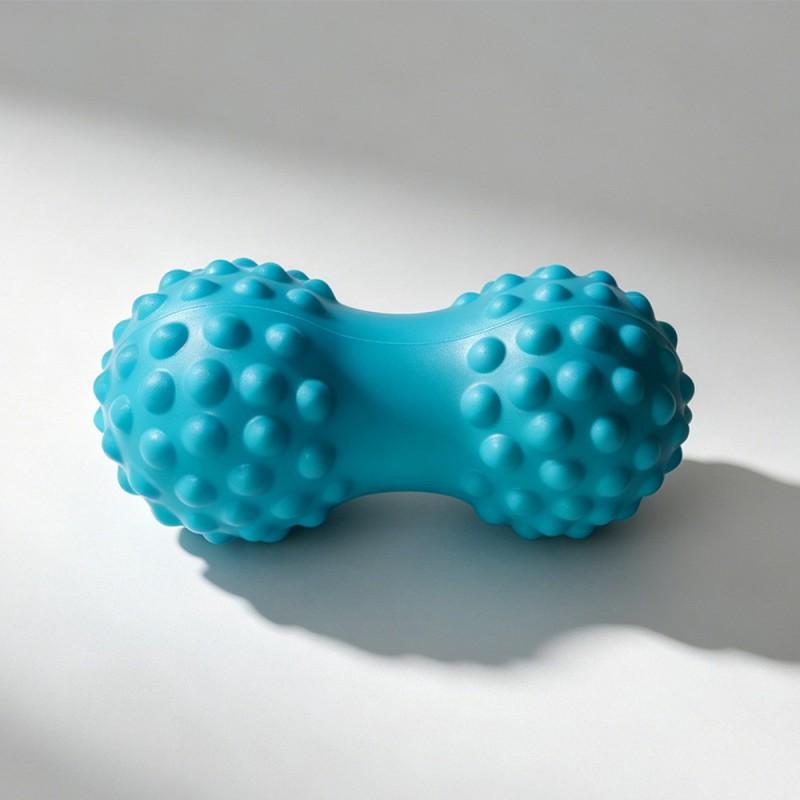 Foam Massage Ball Feet Back Shoulders Relief Non-Inflatable ABS Yoga Therapy Roller Peanut Shape