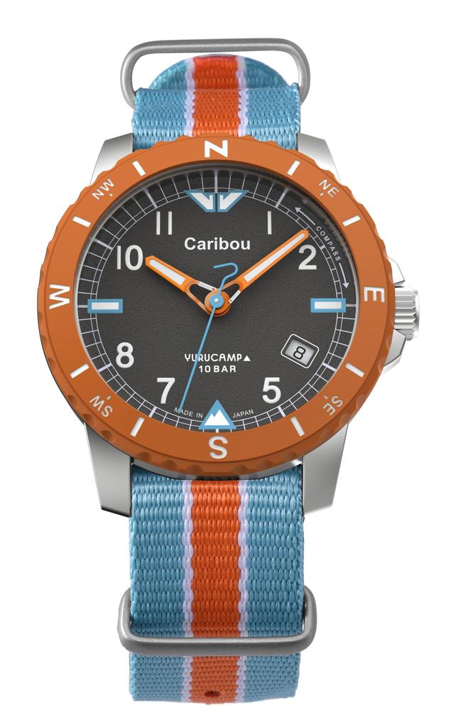 Kentex Yuru Bærekraftig Samarbeidsklokke Caribou Modell Vanlig Utgave [Kentex] Camp S805M-01 (Svart)