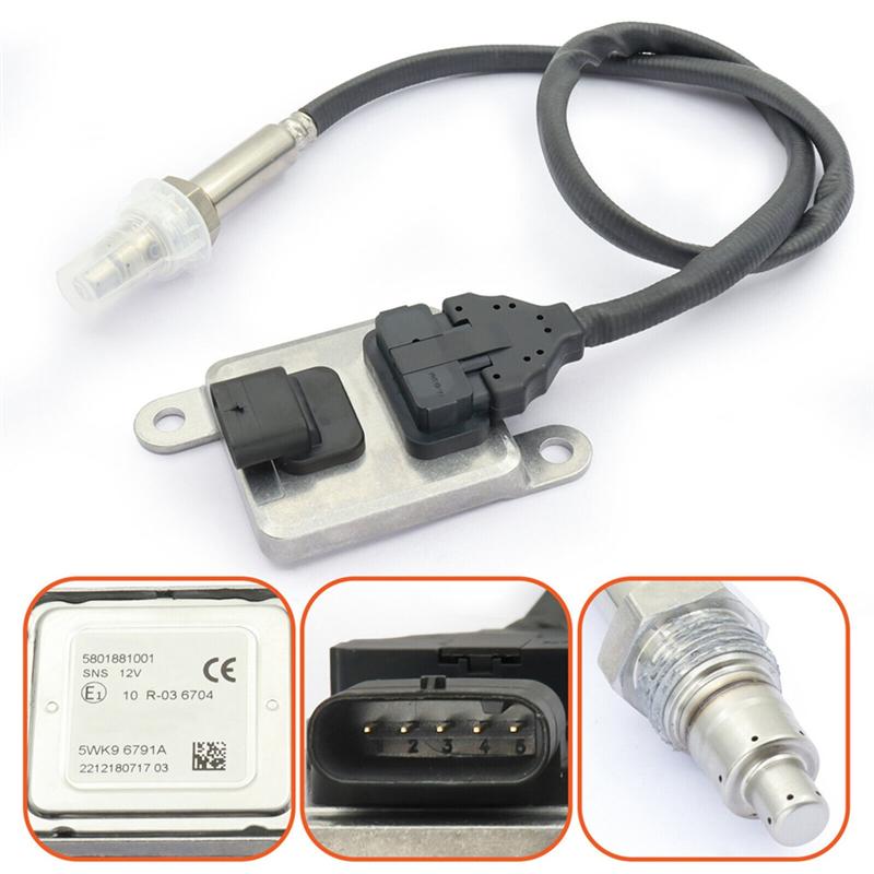 For IVECO Daily 3.0 E6 Trucks 2014-2018 12V Nitrogen Oxides Sensor 5801881001 5WK96791A 5WK9-6791A