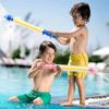 1 Stück Sommer-Feuerwerk-Wasserpistole, Perfektes Geschenk für Wasserballon-Schlachten und Strandaktivitäten, Große Zug-Springbrunnen-Wasserpistole
