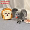 Cute Funny Cartoon Bread Thief Mouse Plush Toy Doll Pendant For Young Adults