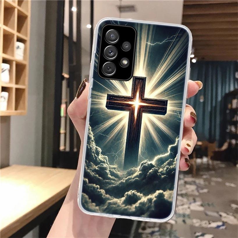 

Jesus Bible Soft Phone Case For Samsung Galaxy A52 A42 A32 A22 A12 A02S A51 A50 A41 A31 A21S A71 A40 A30S A20E A10S A70 Samsung A32 4G