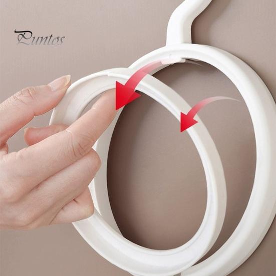 Wieszak na czapkę bejsbolową Organizator Okrągłe drzwi z tyłu Wielofunkcyjna peruka Kapelusz z daszkiem Szalik Torba na ubrania Wyświetlacz Uchwyt ścienny Wieszak ścienny