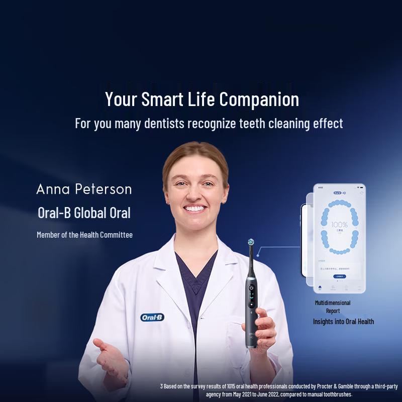 Oral-B iO9 Supreme Plus Smart Electric Toothbrush CN plug (adapter included)