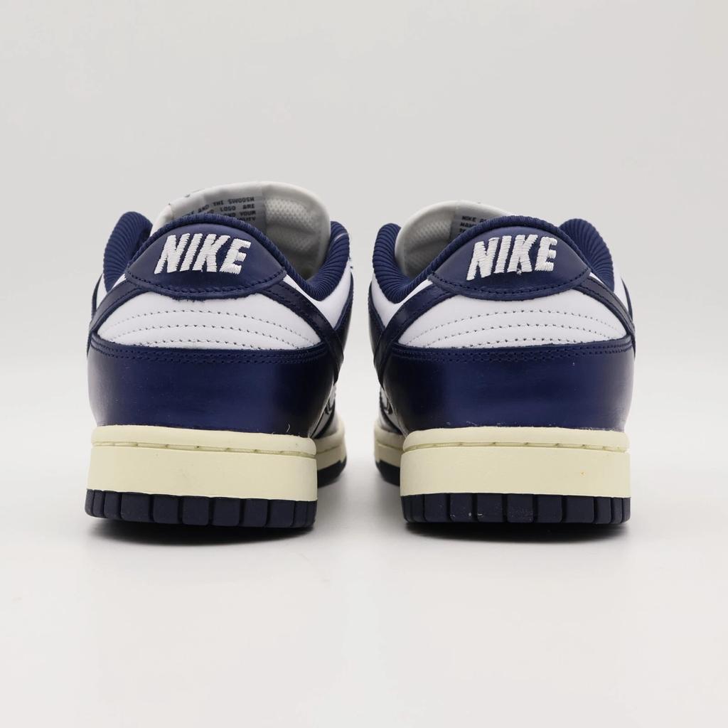 FN7197-100 Nike Dunk Low PRM Midnight Vintage Navy White Coconut Milk (Women's)