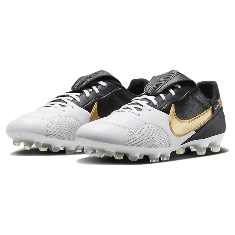 Nike Premier 3 FG Clash Pack White Black Metallic Gold AT5889-174