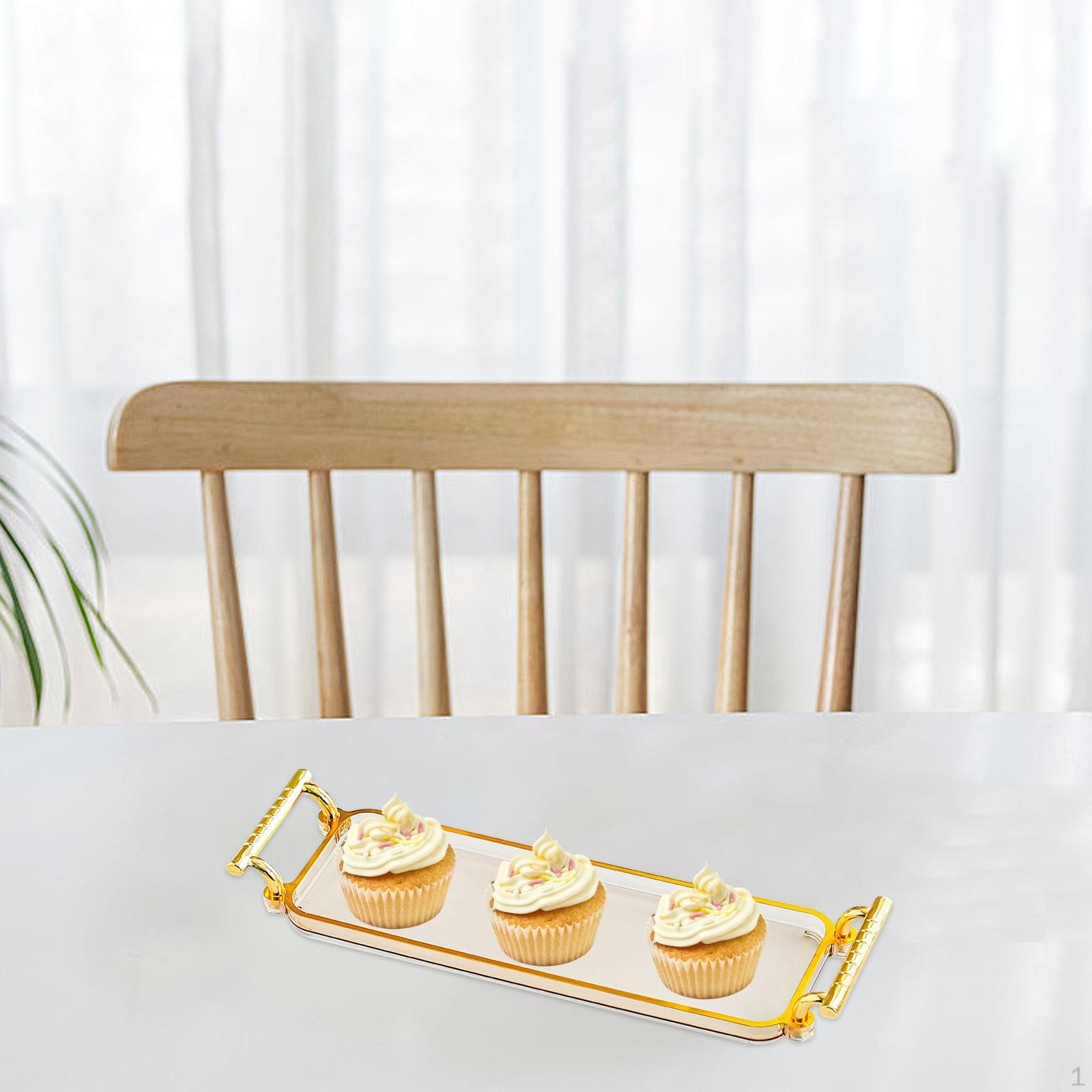 

Органайзер для ванной комнаты с ручками, поднос для кофейных чашек, место для хранения косметики для душа и гостиной Amber