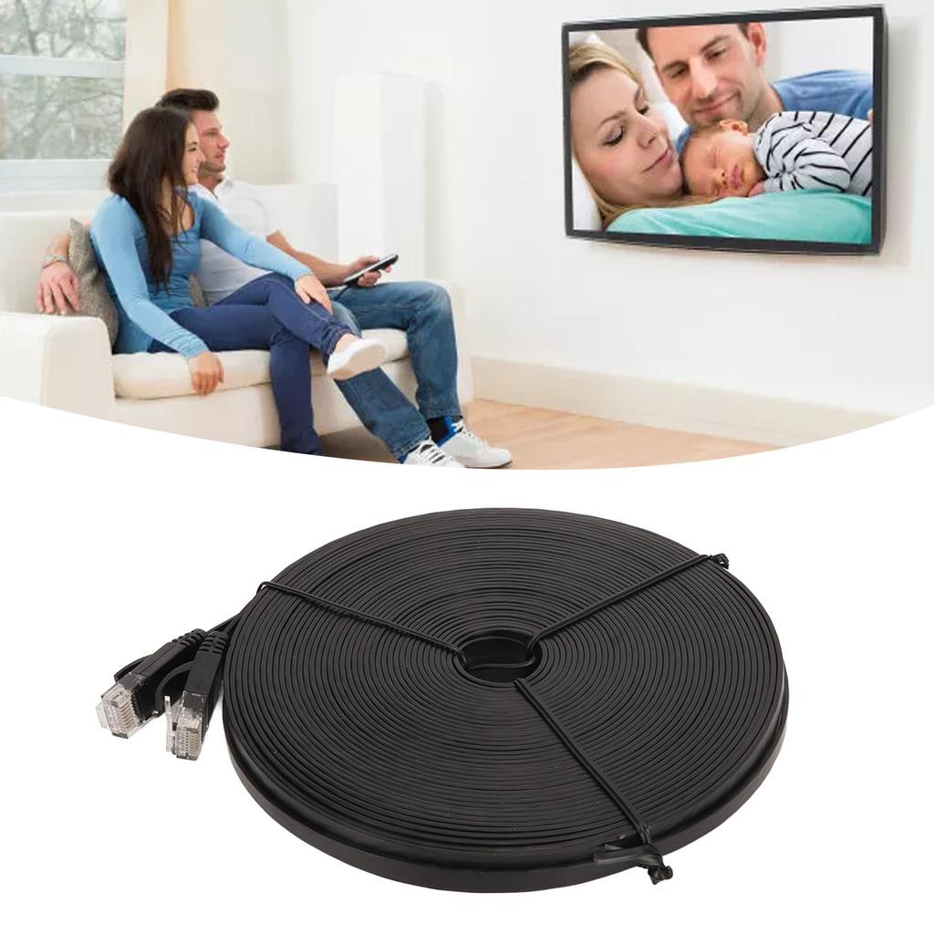 Gigabit   Cable 66ft Length 1000Mbps RJ45 Port CAT6   Cable Ethernet Cable for Routers Laptops