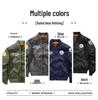 2024 Air Force Embroidered Pilot Jacket - Spring/Autumn Bomber for Couples, Plus Size