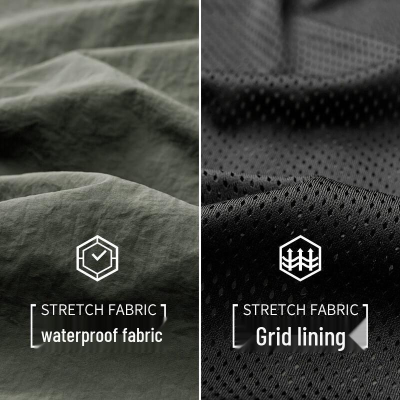 ROMON Men's Autumn Outdoor Casual Stand-Collar Jacket