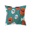 Halloween Theme Horror Pumpkin Print Pattern Cushion Cover Home Living Room Sofa Decoration Polyester Pillow