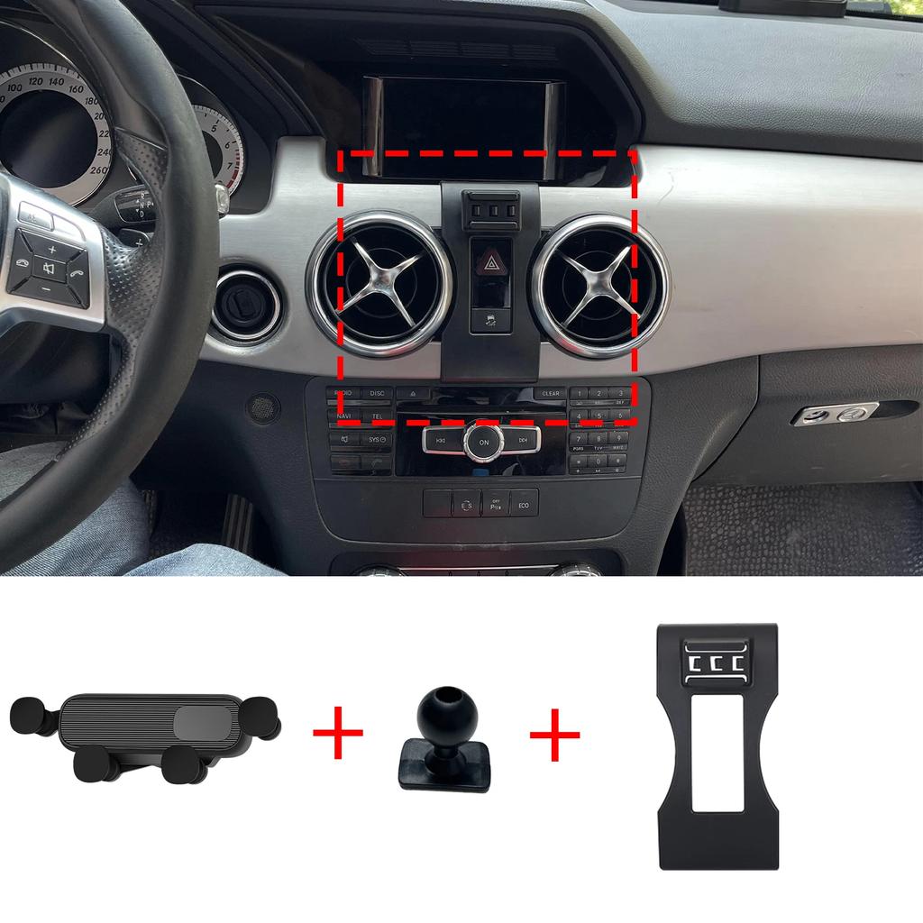 Car Mobile Phone Holder Accessories for Mercedes Benz GLK X204 2013 2014 2015 GPS Bracket Navigation Stand Auto