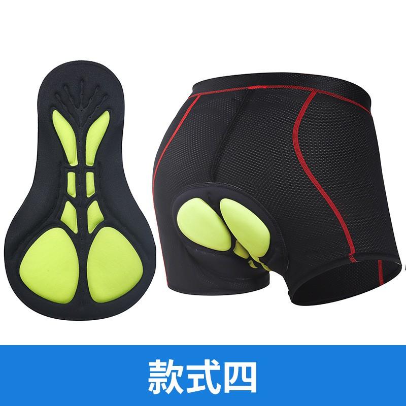 Mens Cycling Shorts With Thick Gel Pad Breathable Quick-Dry Mountain Road Bike Underwear Use