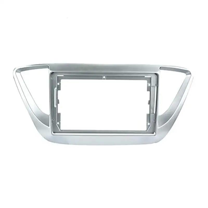 9 Inch Car Frame Fascia Adapter For Hyundai Verna Accent  2016-2018 Android Radio Dask Kit