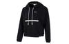 Sweatshirts Women's Black Hooded Moderate Regular DA6484-010